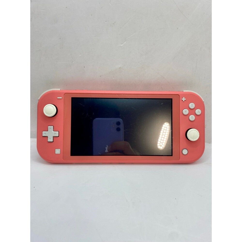 Nintendo Switch Lite Coral Pink Handheld Console HDH-001 tested authentic